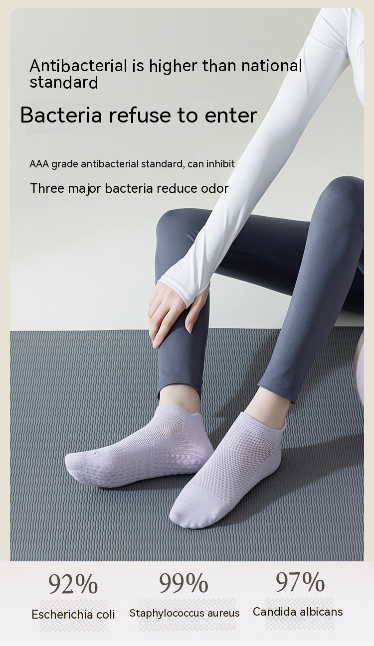 1732227158560083968.jpg Chaussettes de Pilates antidérapantes