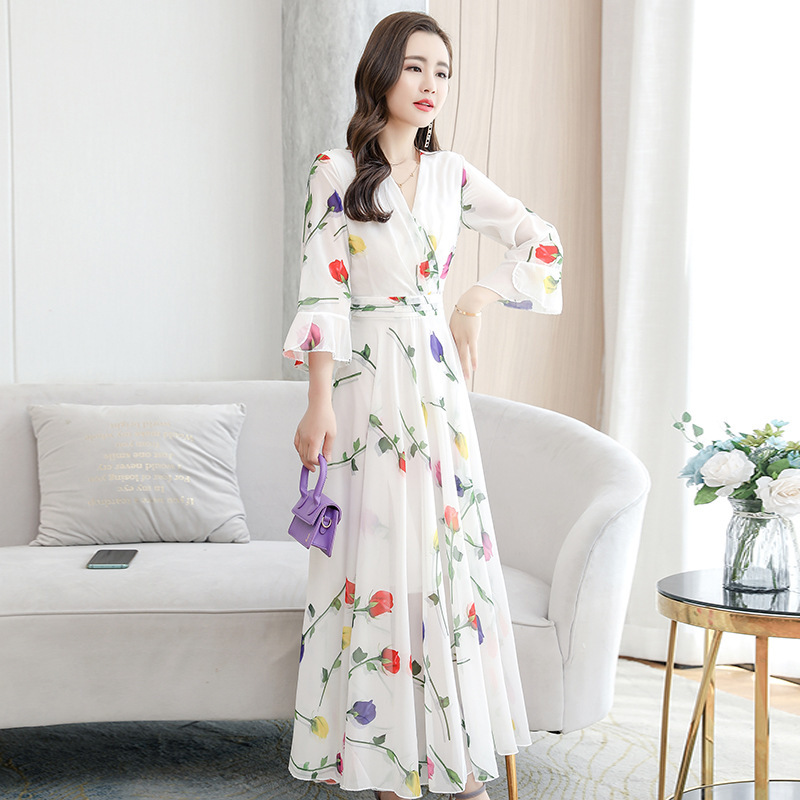 Lexie | Women's Chiffon Floral Dress