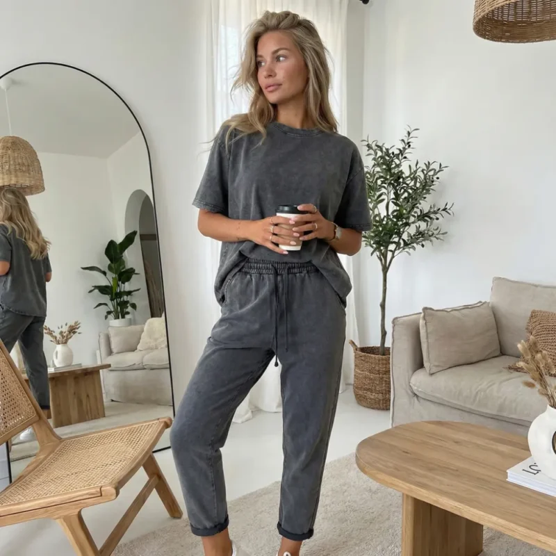 Emma | 2-tlg. lässiges Sweatshirt-Set