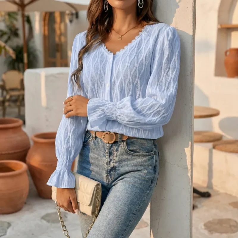 Veronica | Oberteil mit V-Ausschnitt