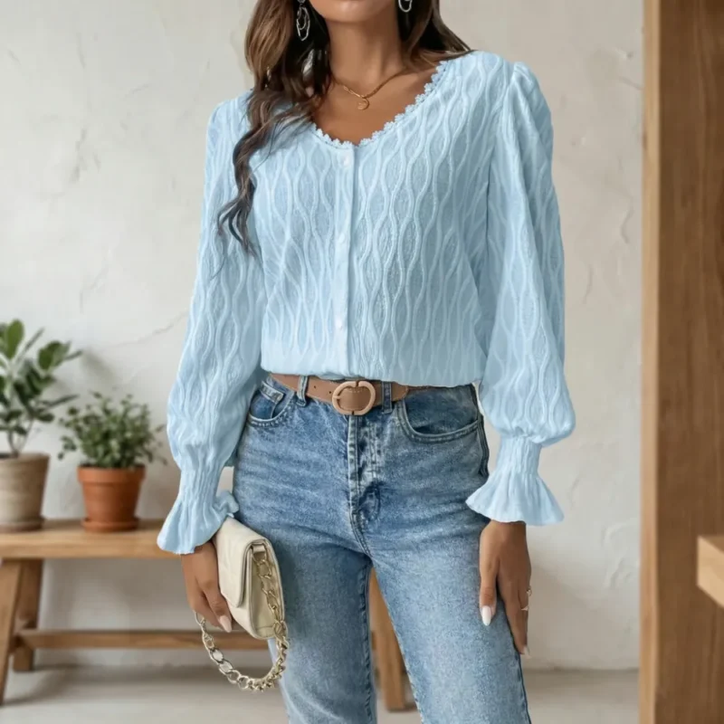 Veronica | Oberteil mit V-Ausschnitt