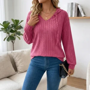 Maggie | Einfaches Baumwolltop mit Ärmeln