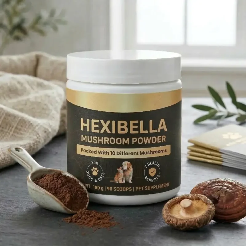 en-he5ibella Mushroom Powder For Pets