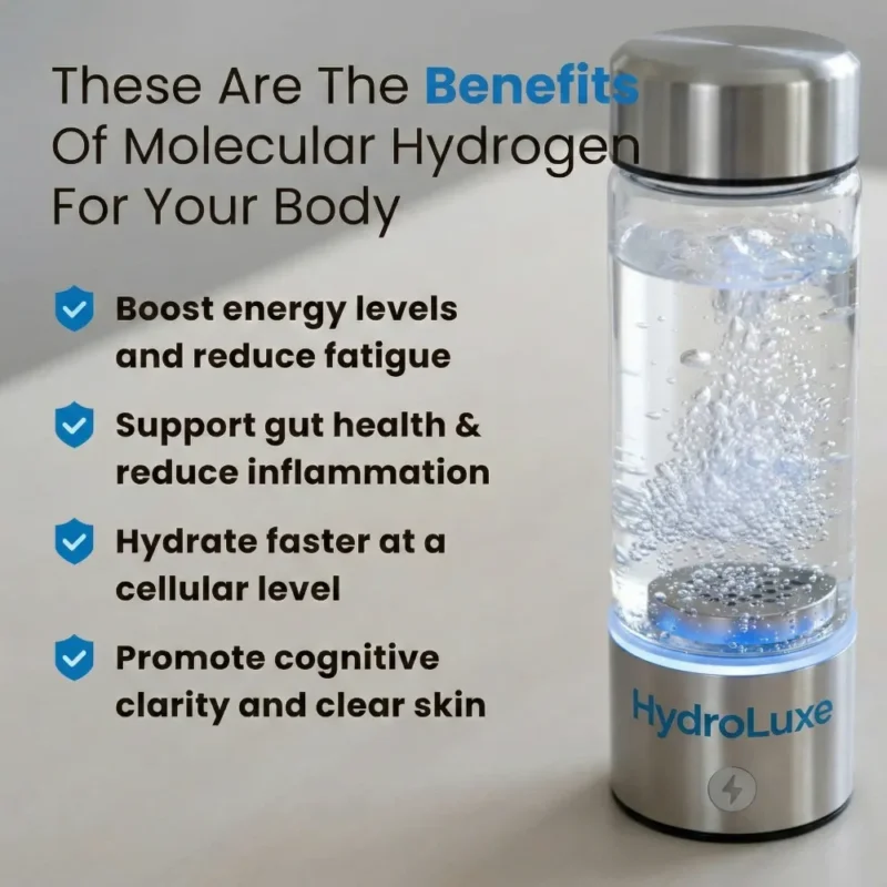 hydrolu10e HydroLuxe Hydrogen Bottle
