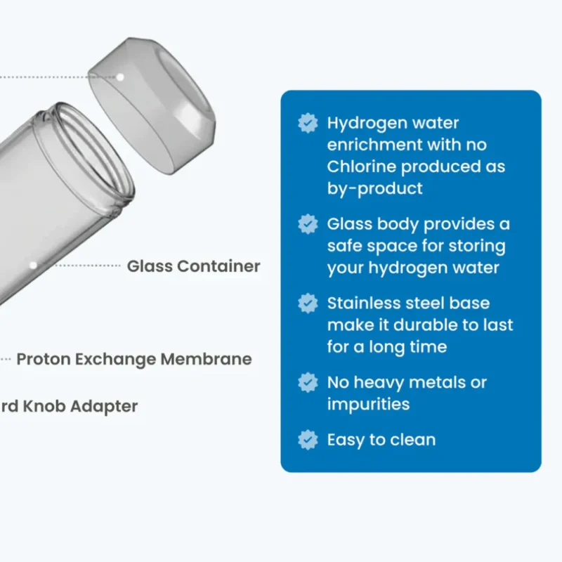 hydrolu30e HydroLuxe Hydrogen Bottle