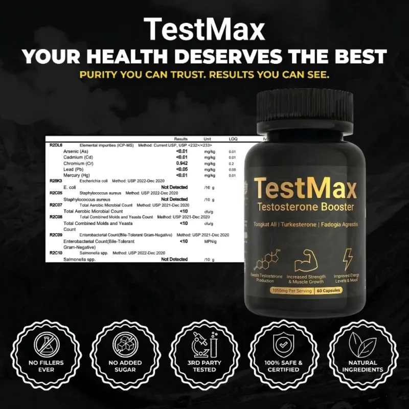 testma33 TESTMAX Testosterone Booster